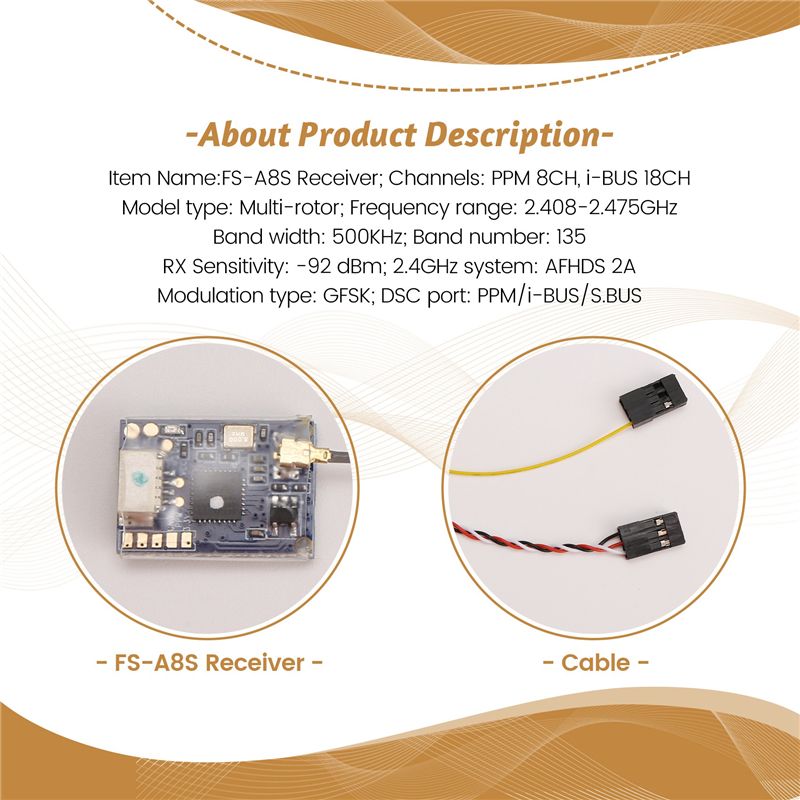 AS96 - FS-A8S 2.4GHz 8채널 미니 수신 - Receiver Sbus 8Ch 리뷰 및 가격