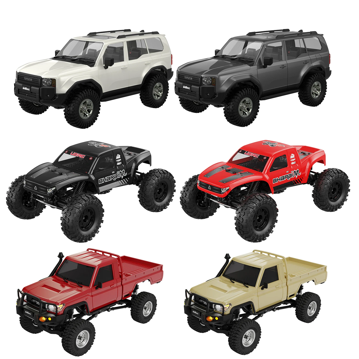 UDIRC 1/18, 1/24 스케일의 4륜 구동 오프 - Rc Hobby Grade Truck 리뷰 및 가격